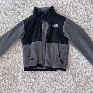 TNF Boys Grey Denali Fleece 7/8
